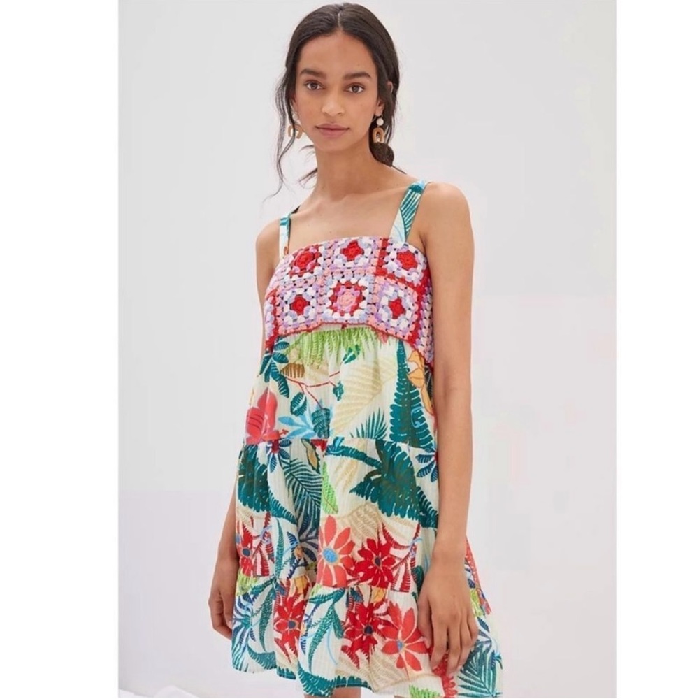NWT FARM RIO MINI DRESS